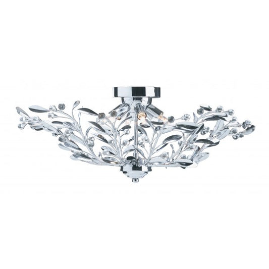 Searchlight 5256-6cc Lima semi flush